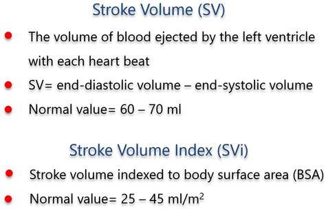 lv stroke volume 4c al